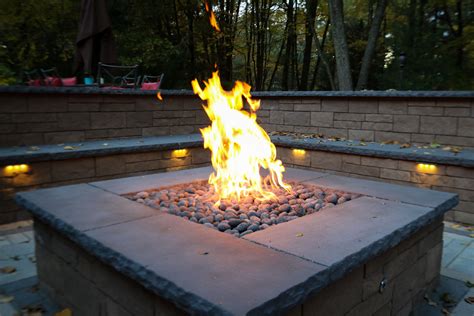 how to plumb a gas fire pit